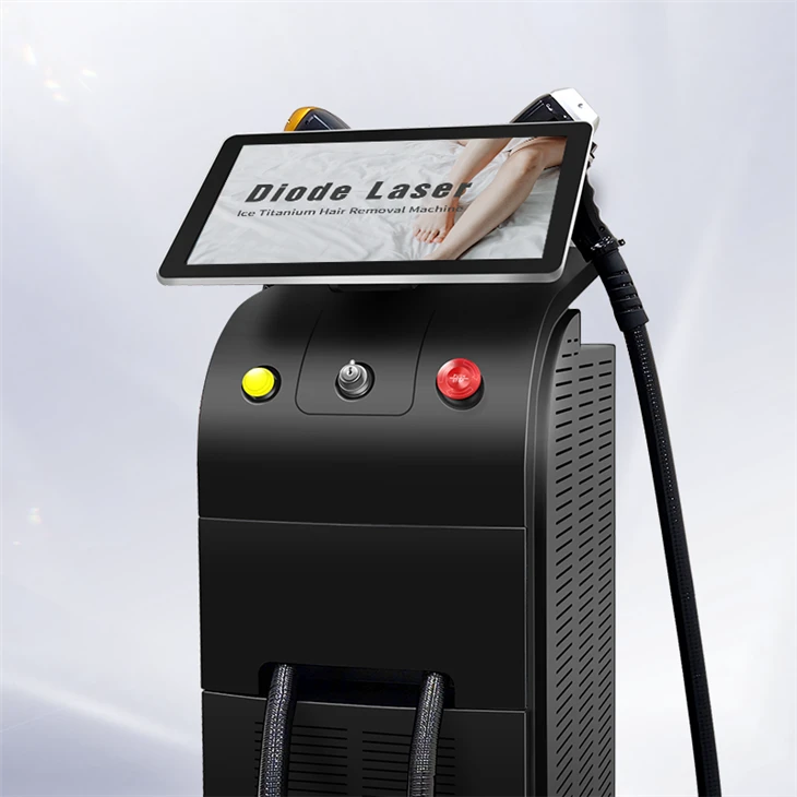 Permanent 4 Bands Diode Laser Hair Removal Machine