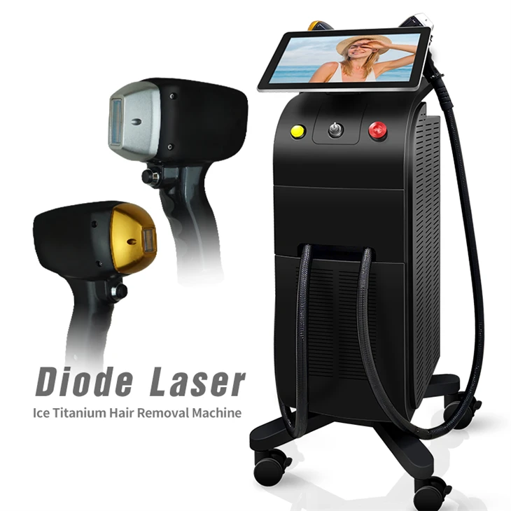 Permanent 4 Bands Diode Laser Hair Removal Machine